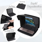 ❄️Zomerfresh 50% Korting!💻2-in-1 Laptophoes met Zonnescherm – Antireflectie Privacy Cover voor Buitenwerken, Studie & Reizen