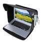 ❄️Zomerfresh 50% Korting!💻2-in-1 Laptophoes met Zonnescherm – Antireflectie Privacy Cover voor Buitenwerken, Studie & Reizen