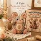 ❄️Zomerfresh 50% Korting!🐭DIY Patchwork Muis Naaiset – Complete Beginnersvriendelijke Knutselset met Stoffen, Vulling & Handleiding