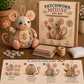 ❄️Zomerfresh 50% Korting!🐭DIY Patchwork Muis Naaiset – Complete Beginnersvriendelijke Knutselset met Stoffen, Vulling & Handleiding