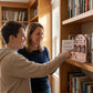 ❄️Zomerfresh 50% Korting!📚Houten “Boeken Gelezen Dit Jaar” Teller – Leesdoel Tracker en Boekenkast Decoratie voor Boekenliefhebbers
