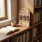 ❄️Zomerfresh 50% Korting!📚Houten “Boeken Gelezen Dit Jaar” Teller – Leesdoel Tracker en Boekenkast Decoratie voor Boekenliefhebbers