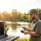 ❄️Zomerfresh 50% Korting!🎣Draagbare Vislijn Spoeler met Zuignap – Anti-Twist Opspoelapparaat met Verstelbare Spanning voor Hengelmolens