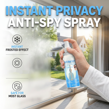 ❄️Zomerfresh 50% Korting!🪟Privacy Spray voor Glas met Spiegeleffect – Reflecterende Raamspray voor Badkamer, Balkon, Auto & Kantoor
