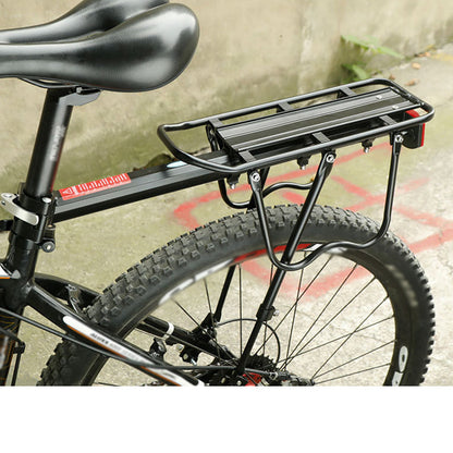 ❄️Zomerfresh 50% Korting!🚲Zware Aluminium Fietsbagagedrager Achter – Verstelbare Quick Release Drager tot 50 kg voor MTB, E-bike & Woon-Werkverkeer