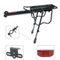 ❄️Zomerfresh 50% Korting!🚲Zware Aluminium Fietsbagagedrager Achter – Verstelbare Quick Release Drager tot 50 kg voor MTB, E-bike & Woon-Werkverkeer