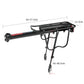 ❄️Zomerfresh 50% Korting!🚲Zware Aluminium Fietsbagagedrager Achter – Verstelbare Quick Release Drager tot 50 kg voor MTB, E-bike & Woon-Werkverkeer