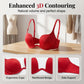 ❄️Zomerfresh 50% Korting!🔥Deep U Push-Up BH zonder Beugel – Naadloze Invisible Plunge Bra met Lift Effect – Comfortabele Strapless Convertible BH voor Lage Halslijnen & Avondjurken