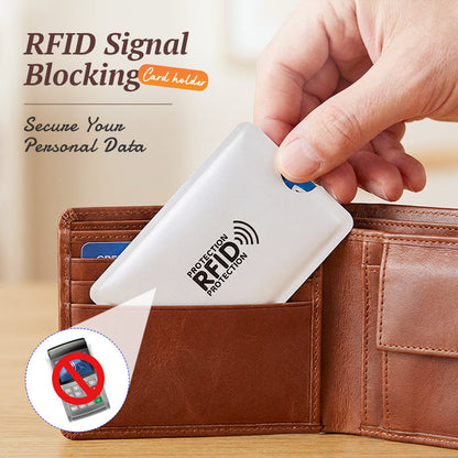 ❄️Zomerfresh 50% Korting!🔥RFID Shield™ Kaartbeschermers – Anti-Diefstal Sleeves voor Creditcards, Betaalkaarten & ID-Kaarten
