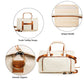 ❄️Zomerfresh 50% Korting!🧳4-in-1 Reistas met Kledinghoes – 53L Opvouwbare Garment Bag voor Pakken, Jurken & Weekendtrips