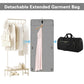 ❄️Zomerfresh 50% Korting!🧳4-in-1 Reistas met Kledinghoes – 53L Opvouwbare Garment Bag voor Pakken, Jurken & Weekendtrips