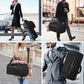 ❄️Zomerfresh 50% Korting!🧳4-in-1 Reistas met Kledinghoes – 53L Opvouwbare Garment Bag voor Pakken, Jurken & Weekendtrips
