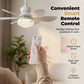 ❄️Zomerfresh 50% Korting!✨2-in-1 LED Plafondventilator met E27-Fitting – Verlichting, Verkoeling & Afstandsbediening in Eén