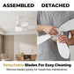 ❄️Zomerfresh 50% Korting!✨2-in-1 LED Plafondventilator met E27-Fitting – Verlichting, Verkoeling & Afstandsbediening in Eén