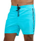 Men's Casual Shorts with Zip Pocket