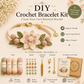 ❄️Zomerfresh 50% Korting!🧵DIY Haakarmband Set met Kralen – Compleet Sieradenpakket voor Bloemen, Vlinders & Botanische Armbanden