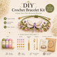 ❄️Zomerfresh 50% Korting!🧵DIY Haakarmband Set met Kralen – Compleet Sieradenpakket voor Bloemen, Vlinders & Botanische Armbanden