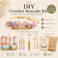 ❄️Zomerfresh 50% Korting!🧵DIY Haakarmband Set met Kralen – Compleet Sieradenpakket voor Bloemen, Vlinders & Botanische Armbanden