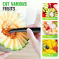 Spiraalmes en V-vorm Snijmes voor Fruitdecoratie