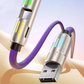 ❄️Zomerfresh 50% Korting!🔌4-in-1 LED Laadkabel – Universele Snellaadkabel met Verlichte Connector voor Telefoon, Tablet & Auto