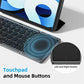 ❄️Zomerfresh 50% Korting!💻Opvouwbaar Bluetooth-Toetsenbord met Touchpad – Draadloos Reis Toetsenbord voor iPad, Tablet, Laptop & Smartphone