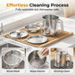 Stainless Steel Oil Strainer Pot with Lid
