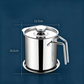 Stainless Steel Oil Strainer Pot with Lid
