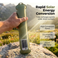 Foldable Capsule-Shaped Inflatable Solar Camping Lantern