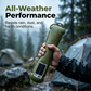 Foldable Capsule-Shaped Inflatable Solar Camping Lantern