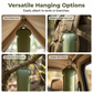 Foldable Capsule-Shaped Inflatable Solar Camping Lantern