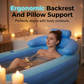 ❄️Zomerfresh 50% Korting!🛁Opblaasbaar Ligbad met Drielaagse Isolatie – Compact Draagbaar Spa-Bad voor Badkamer, Tuin & Camping