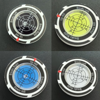 ❄️Zomerfresh 50% Korting!⛳Golf Green Reader met Waterpas – Magnetische Balmarker voor Betere Puttinglijn en Hellinglezing