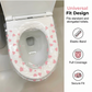 🚽🛡️ Disposable toilet seat cover – waterproof, universal fit, travel-friendly!