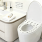 🚽🛡️ Disposable toilet seat cover – waterproof, universal fit, travel-friendly!