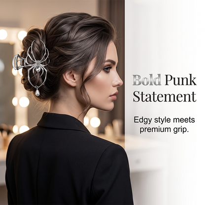 ❄️Zomerfresh 50% Korting!✨Metalen Spin Haarklem met Pareldetail – Elegante Statement Haaraccessoire voor Feestjes, Avondlooks & Dagelijks Gebruik