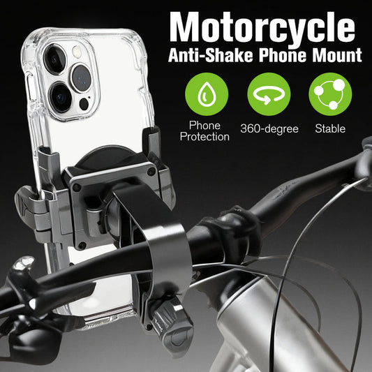❄️Zomerfresh 50% Korting!🔥🚴‍♂️ Fietshouder voor mobiele telefoon met snelsluiting – SecureLock en schokbestendige vulling