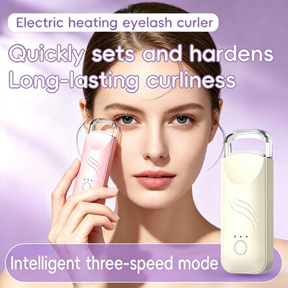 ❄️Zomerfresh 50% Korting!✨Oplaadbare Verwarmde Wimperkruller – Elektrische Wimperlift met 3 Warmtestanden voor Langdurig Gekrulde Wimpers