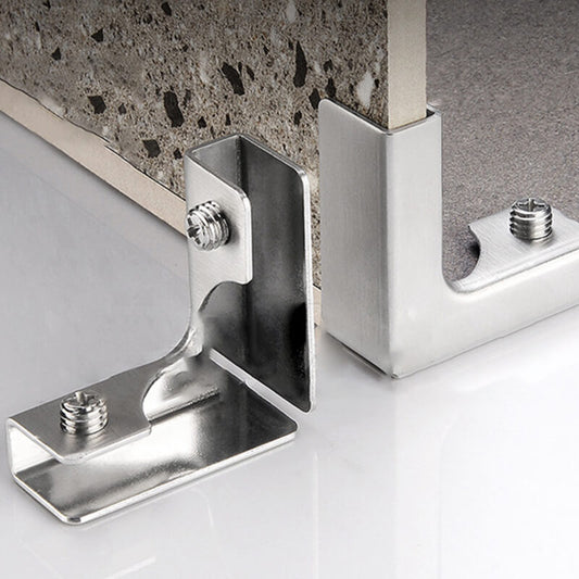 ❄️Zomerfresh 50% Korting!🔩RVS Glasklemmen voor Aquarium en Glasplaten – Verstelbare 90° Hoekklemmen zonder Boren