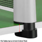❄️Zomerfresh 50% Korting!🏓Uitschuifbaar Tafeltennisnet met Klemmen – Draagbaar Pingpongnet voor Thuis, Kantoor, Camping en Buiten