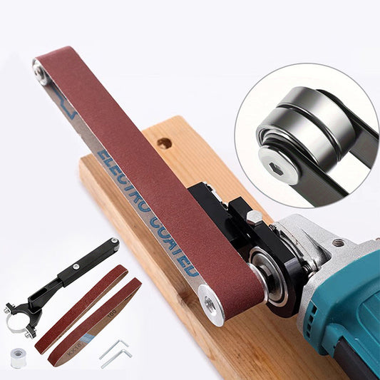 ❄️Zomerfresh 50% Korting!🛠️Riem schuurmachine bevestigingsset voor compatibele 100mm slijpmachines – adapter voor metaal- en houtbewerking: