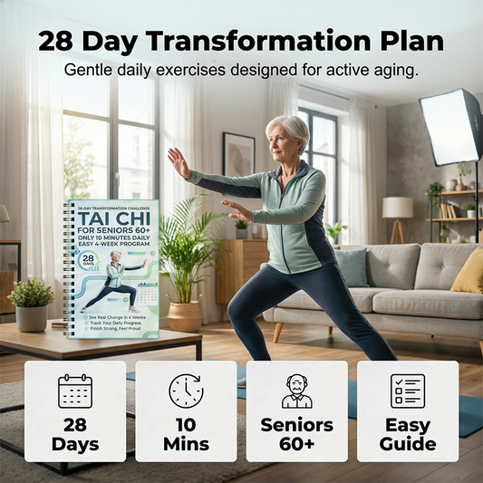 ❄️Zomerfresh 50% Korting!☯️28 Dagen Tai Chi – 10 minuten per dag, één eenvoudige oefening tegelijk