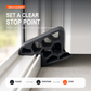 ❄️Zomerfresh 50% Korting!☀️Railstopper voor Schuifdeuren en Ramen – Compacte Deurstopper voor Balkon-, Terras- en Schuifrailen