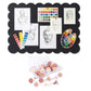 🎃Halloween-Aanbieding 50% korting!🔥Golvend Vilten Herinneringsbord – Familie Foto & Aandenken Display