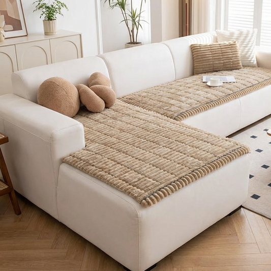 🎃Halloween-Aanbieding 50% Korting!🛋️Gewatteerde Ribfluwelen Bankbeschermer met Antislip Achterkant – Zachte Sofa Cover voor Bank, Fauteuil en Huisdieren