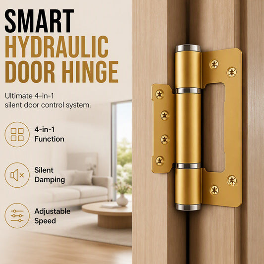 🎃Halloween-Aanbieding 50% Korting!🚪2-Pack Hydraulische Soft-Close Deurscharnieren – Gladde, Zelfsluitende Werking