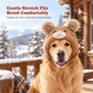 🎃Halloween-Aanbieding 50% Korting!🐻Knusse Teddybeer Hondensnoodmuts – Zachte Gebreide Winterkap Met Pompons