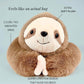 🎃Halloween-Aanbieding 50% Korting!🦥Verzwaarde Knuffel-luiaard – Zacht, Knus Knuffelmaatje